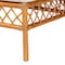 Bali & Pari Capella Modern Bohemian Honey Rattan Dining Bench 243-13424-ZORO - alternate 9